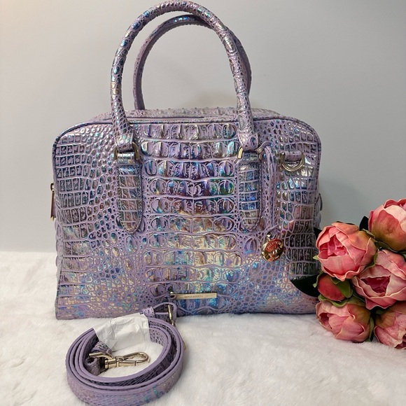 Brahmin Handbags - Brahmin Marissa Violet wonderland